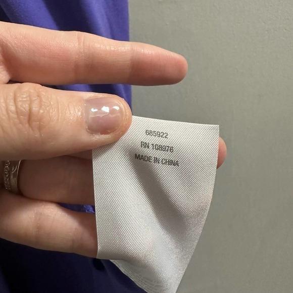 IMAN purple long sleeveless open cardigan‎ size S - Picture 7 of 8